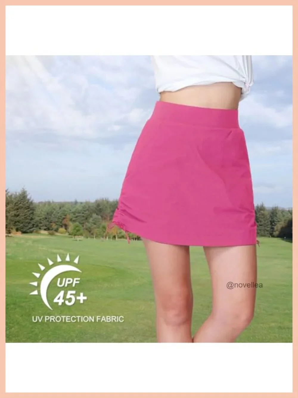 Women's Quick Dry Golf Skort Tummy Control with Pockets